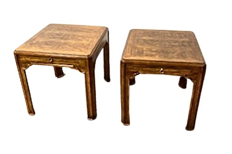 Two (2) Heritage Square Top Tables