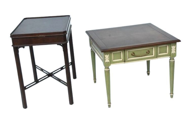 Two (2) Hekman Side Tables