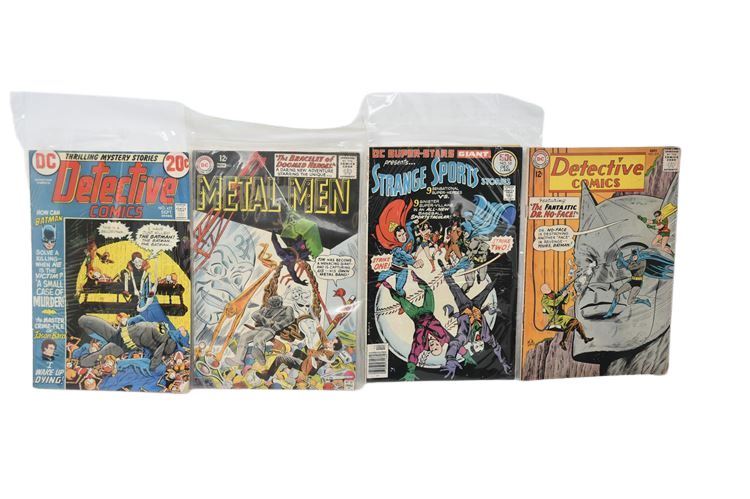 Four (4) Various DC Comic Books