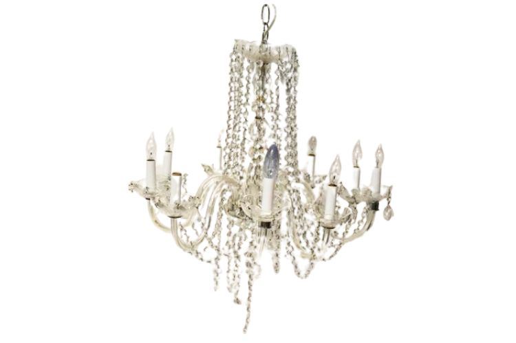 Vintage Crystal Chandelier