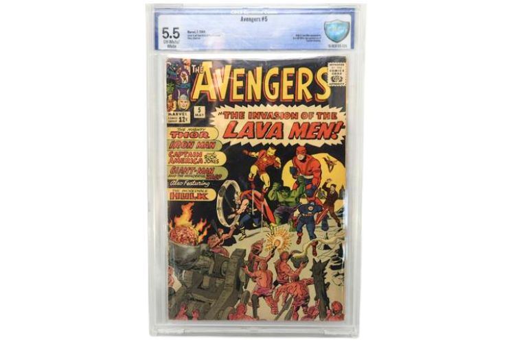 Marvel Avengers #5 Comic Book