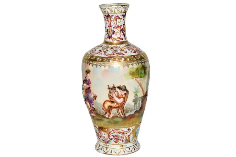 Vintage Capodimonte Vase