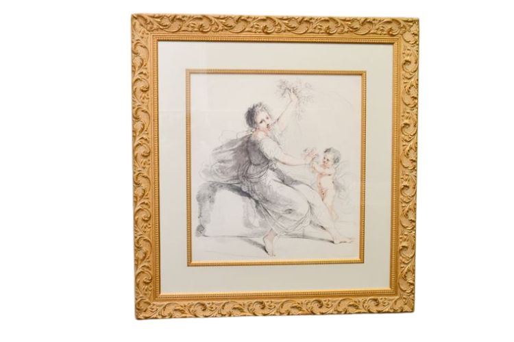 Classical Style Framed Print