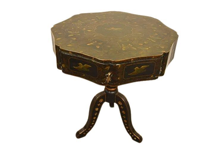Chinosirie Decorated Occasional Table
