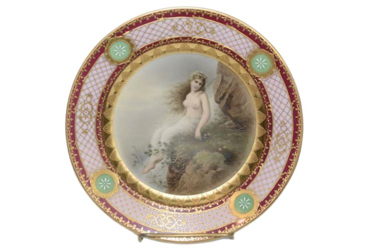 Vintage Royal Vienna Cabinet Plate