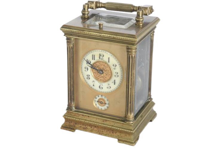 !9th cent French Carriage Clock