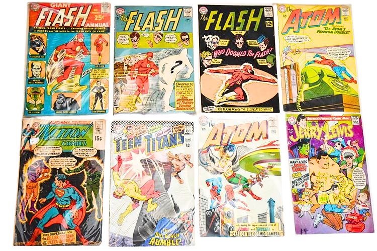 Eight (8) Various DC Comic Books