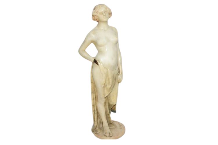 Wagner Marble  Female Sculpture