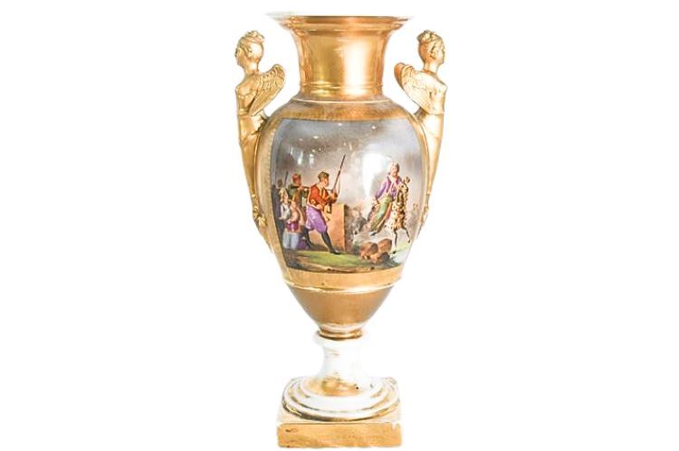 Vintage Empire Style Mounted Vase