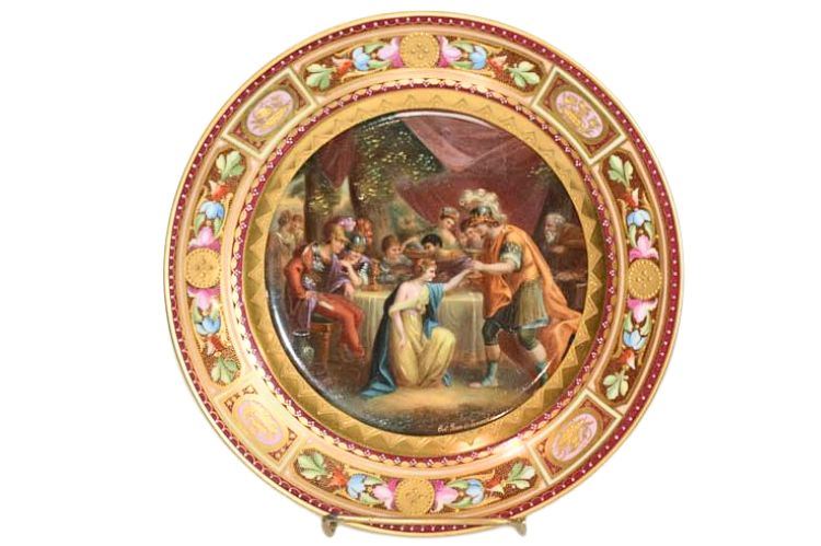 Vintage Royal Vienna Cabinet Plate