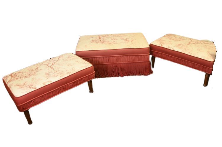 Three (3) Footstools