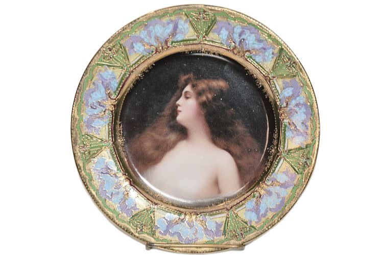 Royal Vienna Portrait Plate