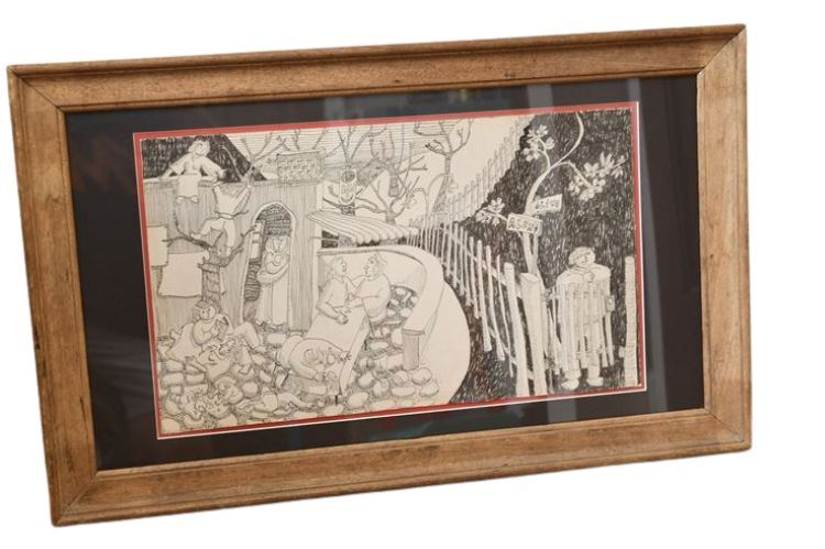 Framed Vintage Artwork