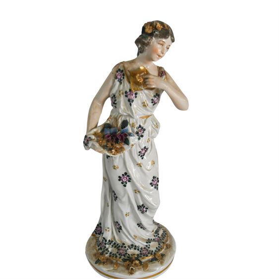 Capodimonte Porcelain Figurine