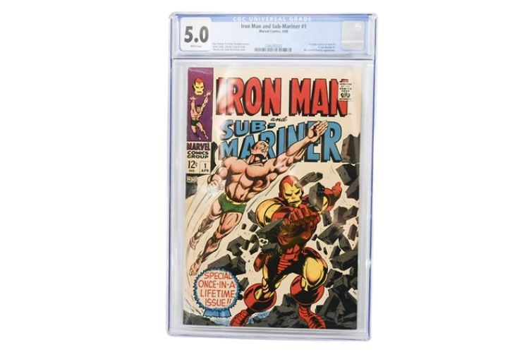 Marvel Iron Man and Sub-Mariner #1 Comic Book