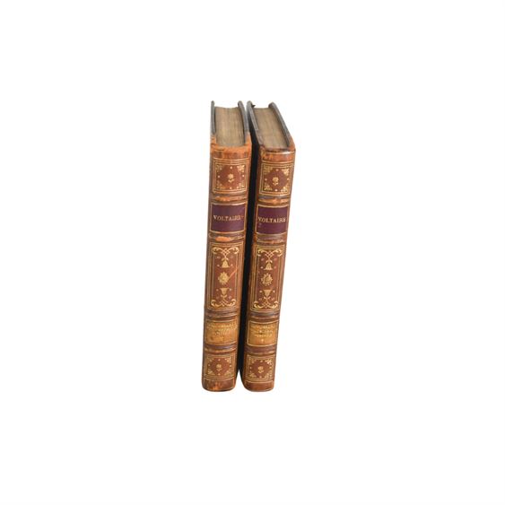 Two (2) Oeuvres Choisies de Voltaire Books