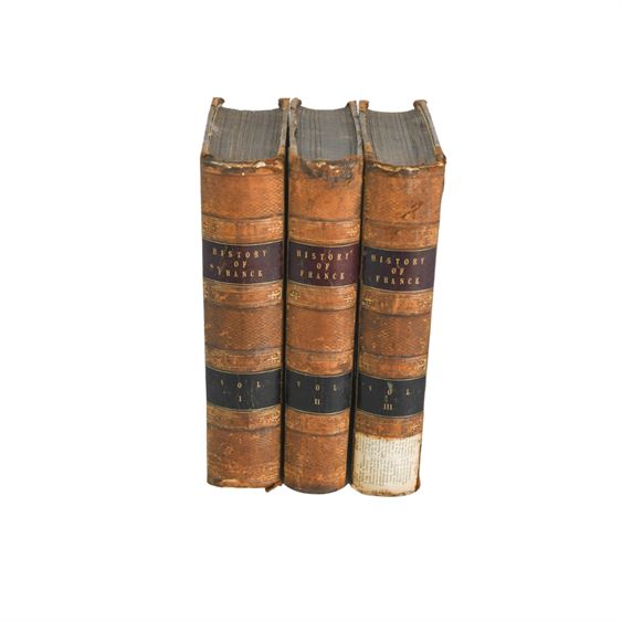 Three (3) History of France Books