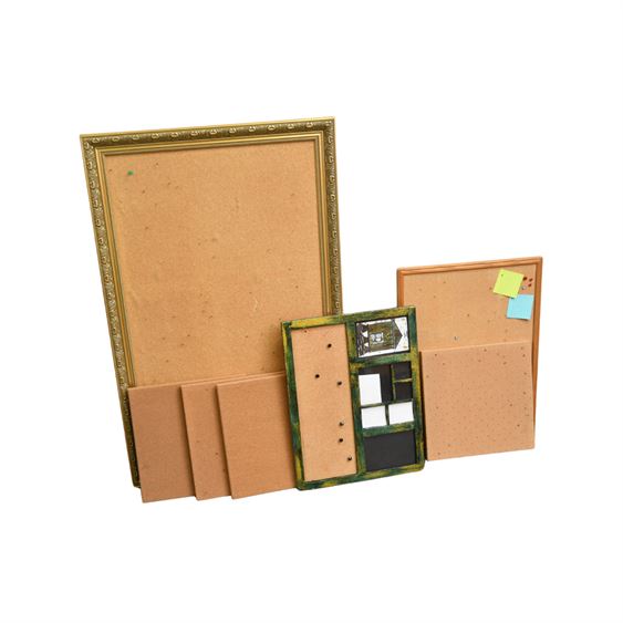 Group of Cork Boards and Frames