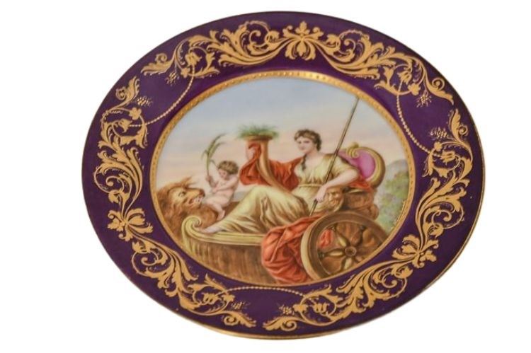 Vintage Royal Vienna Cabinet Plate
