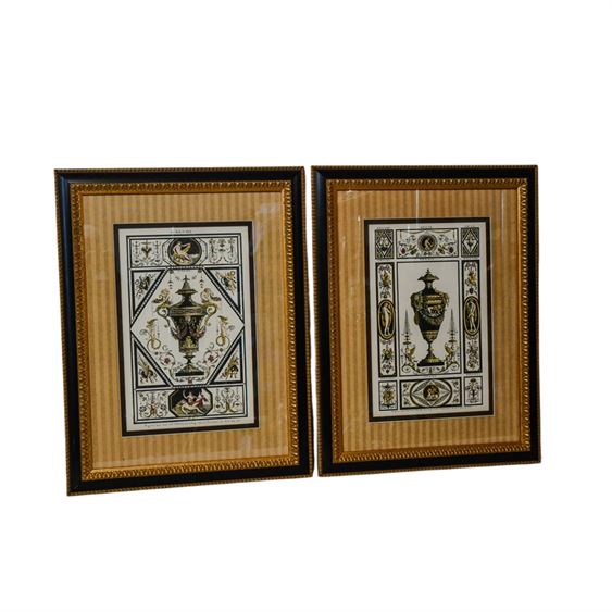 Pair Of John Richard Framed Art Prints