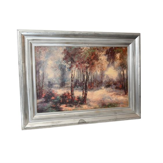 Framed Oil Painting