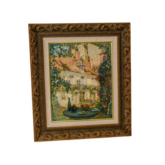 Framed "A Summer's Day" after Henri Le Sidaner