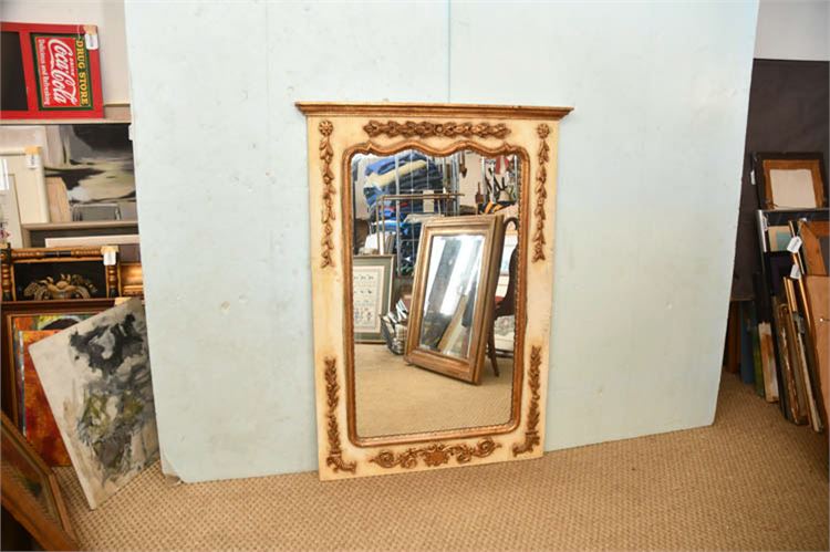 Antique French Ornate Mirror