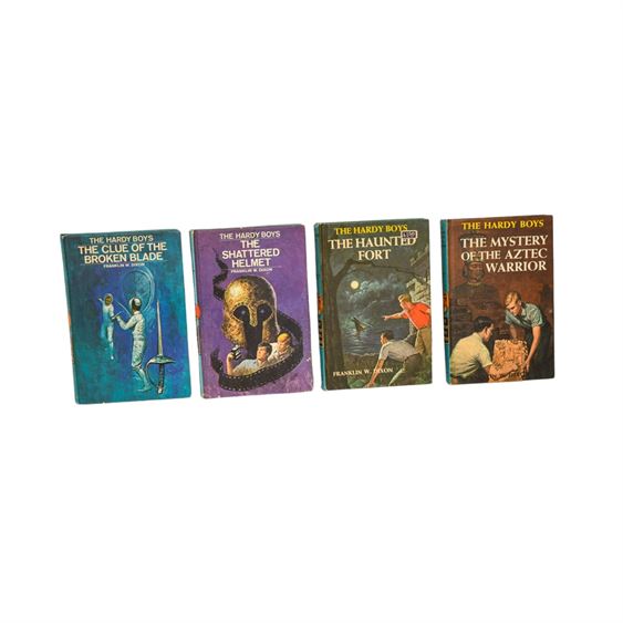 Set of Four (4) The Hardy Boys Books