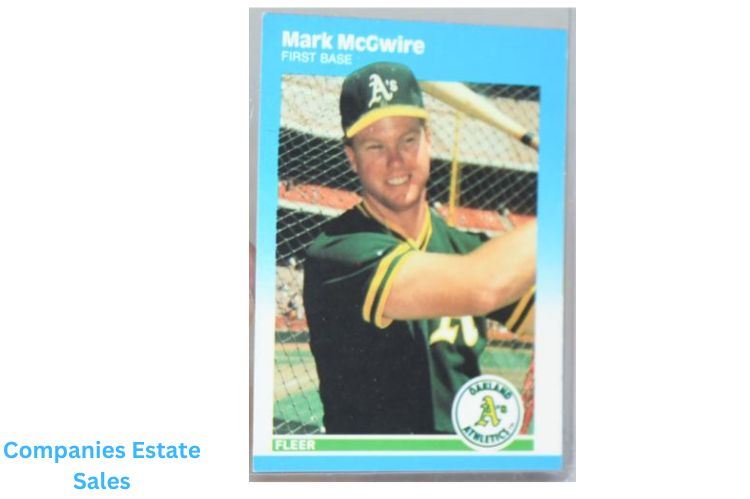 1987 FLEER MARK MCGWIRE BASEBALL CARD # U-76