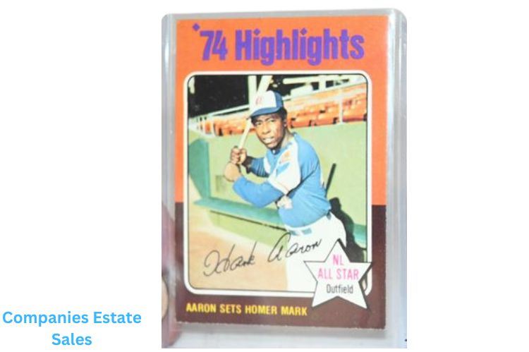 1975 Topps '74 Highlights Hank Aaron #1 Baseball Card