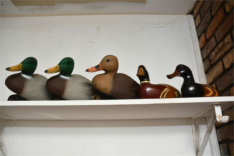 Five (5) Duck Decoys