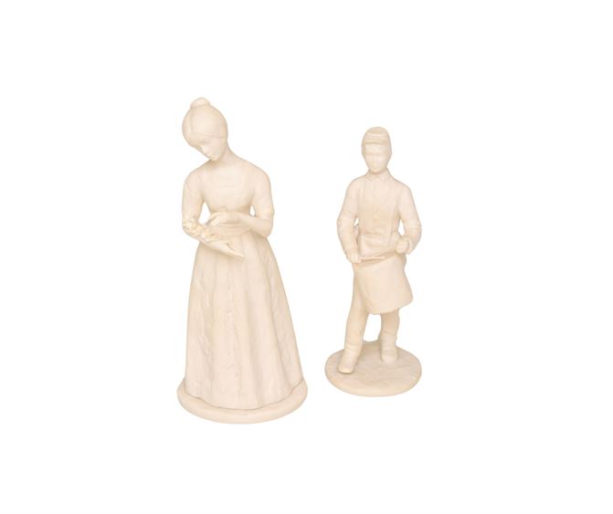 Two Laszlo Ispanky Porcelain Figurines