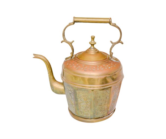 Antique Copper Kettle