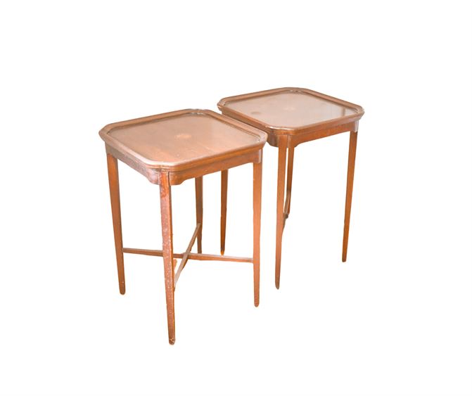 Two (2) English Style Tables