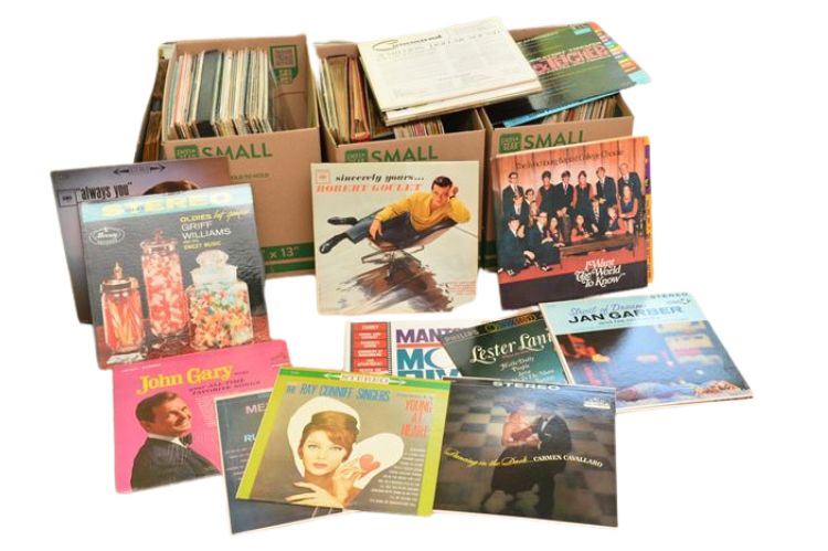 Lot of Vintage Vinyl Records