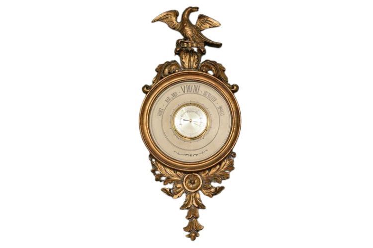 Carved Giltwood Barometer