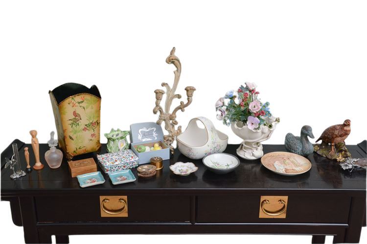 Group Lot of Table Top Decorative Items