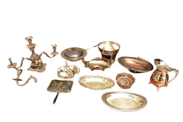 Lot of Silver Plated Items