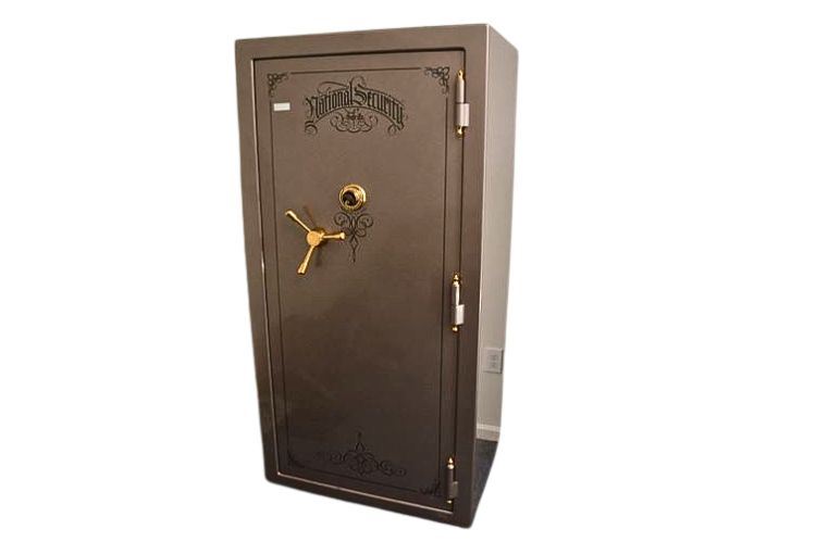 A NATIONAL SECURITY GUN AND JEWELRY SAFE