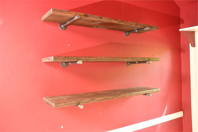 Three wall Mounted Shelves