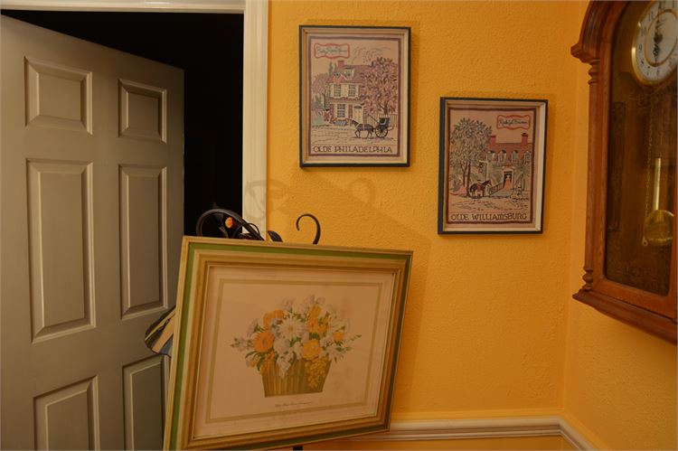 Three (3) Framed Pictures