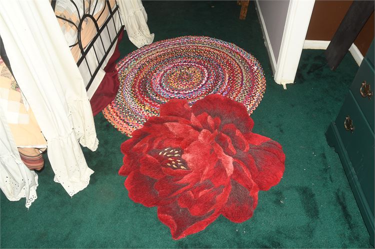 Two Throw Rugs