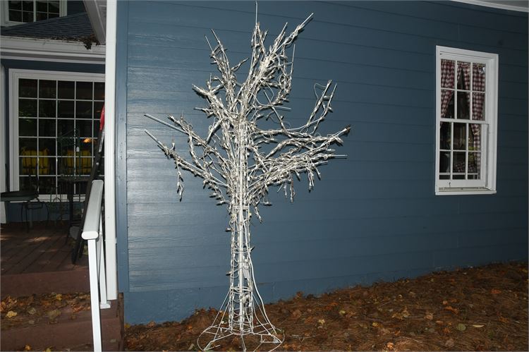 Faux  Illuminated Tree