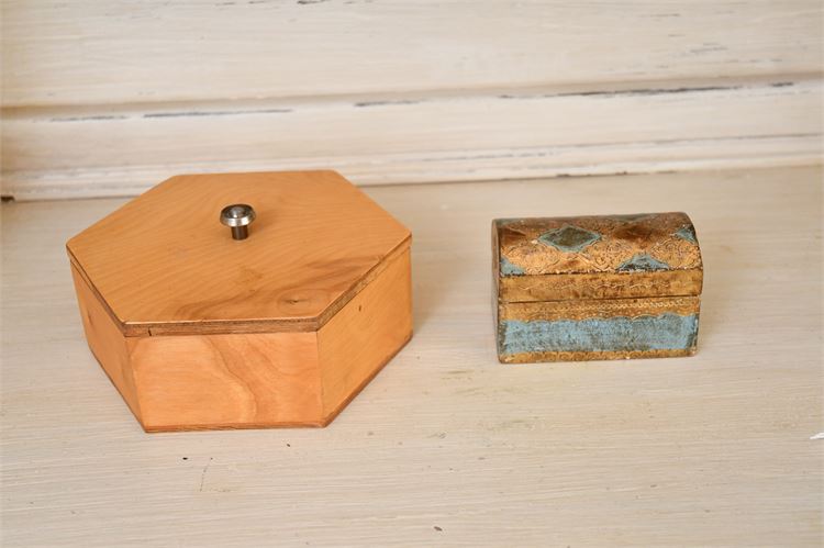 Two Table Top Boxes