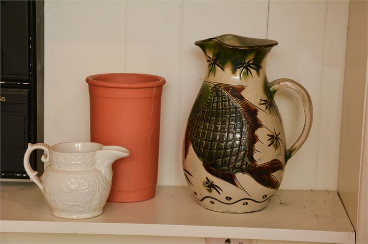 THREE (3) Piece Pitcher Group