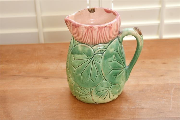 Majolica Pitcher