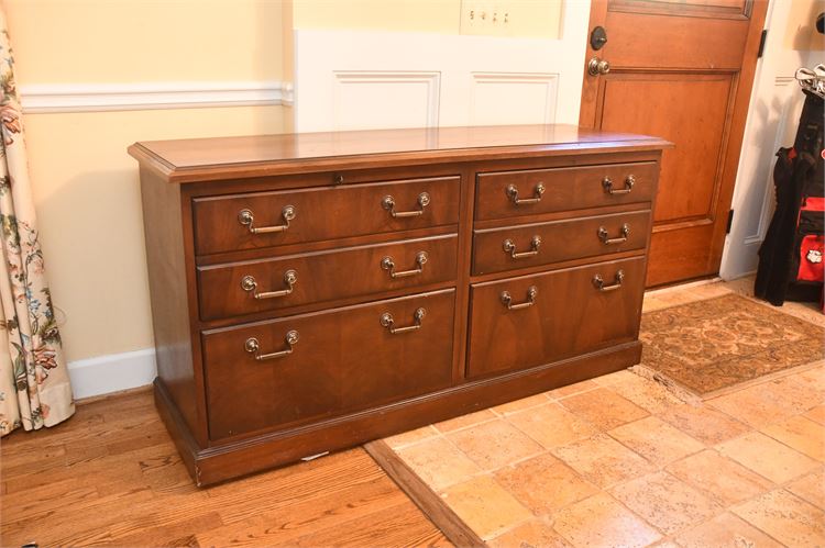 FOUR (4) Drawer Lateral File Cabinet by KIMBALL