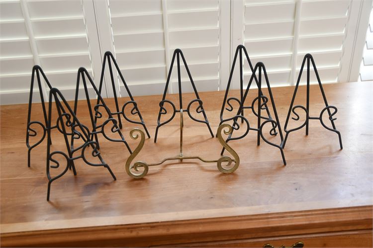 Metal Table Top Display Easels