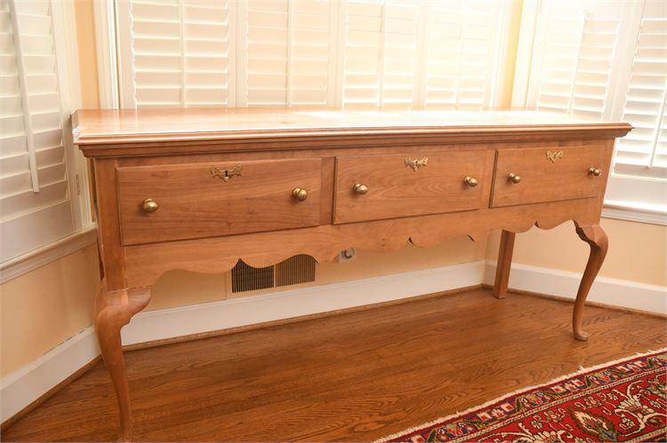 Country Style Wood Sideboard