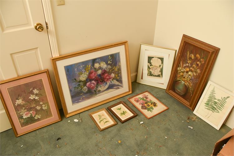 Lot of Framed Wall Art Pieces